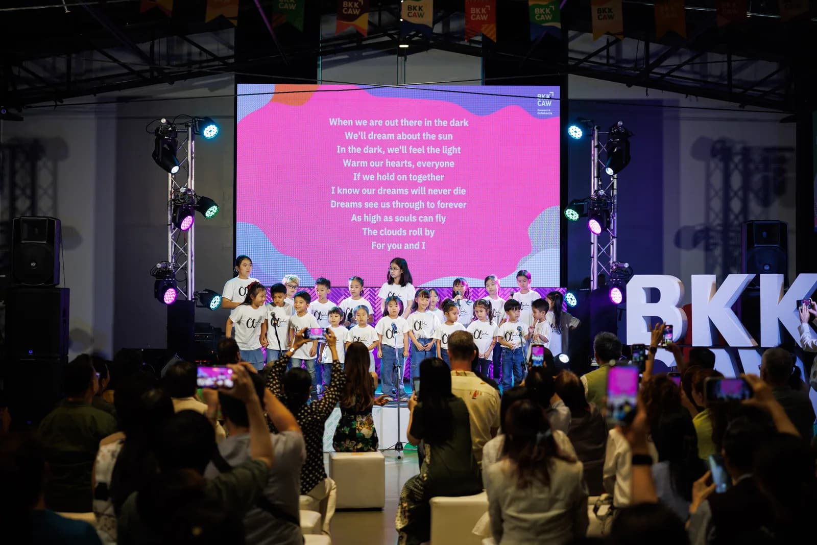 บรรยากาศบนเวทีงานปิด Bangkok Climate Action Week