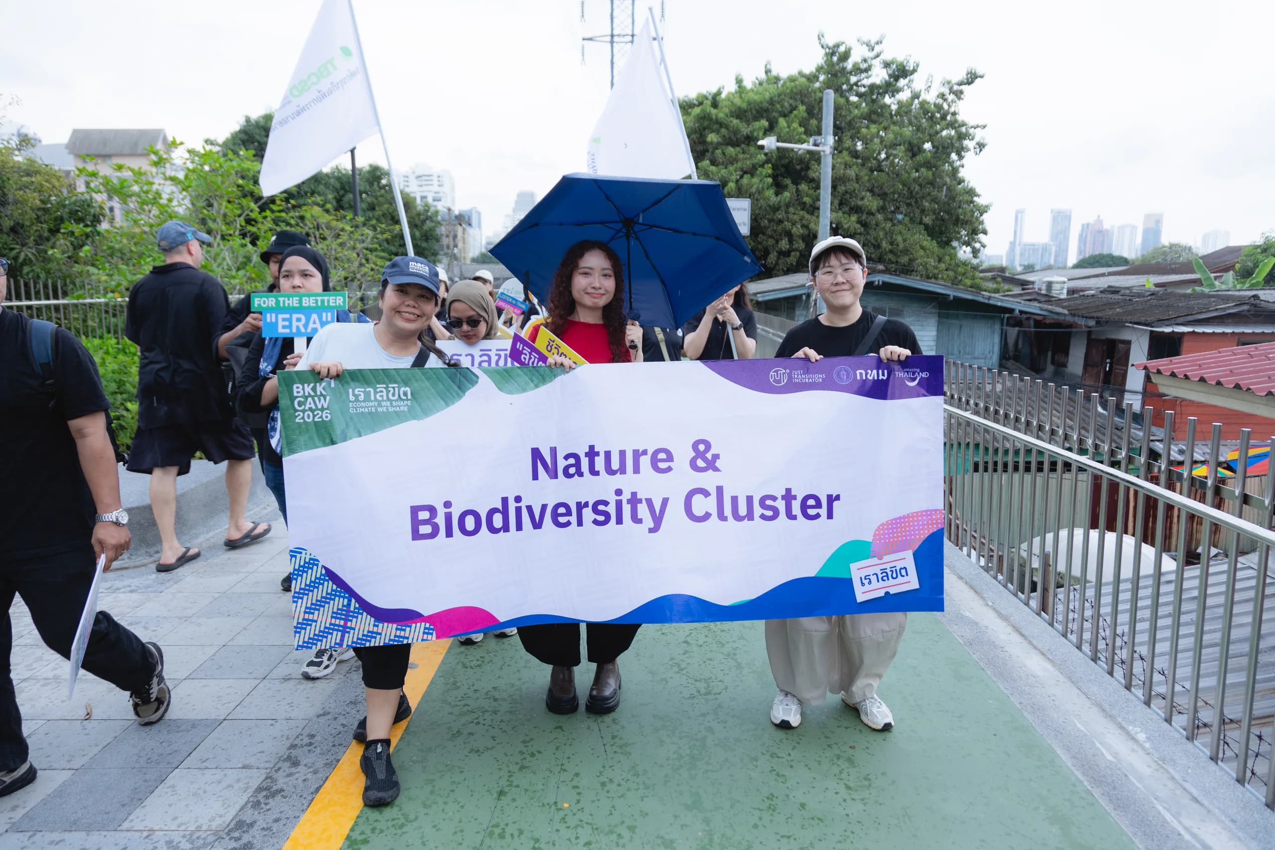 The Bangkok Climate Action Week closing event on stage